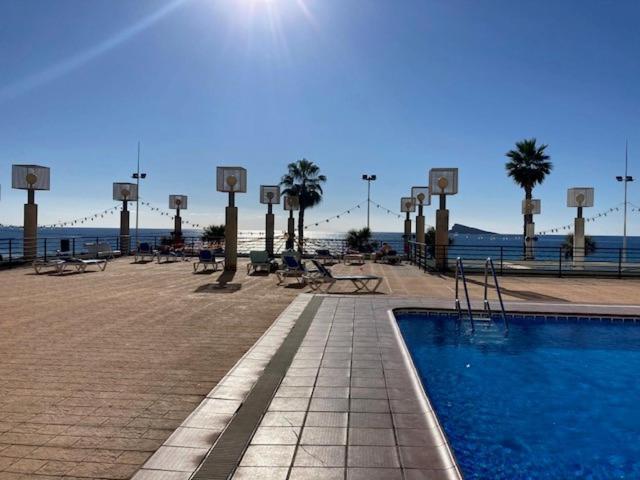 דירות Santa Margarita, Benidorm Levante, 1St Line, Frontal Seaview, Ocean Terrace מראה חיצוני תמונה